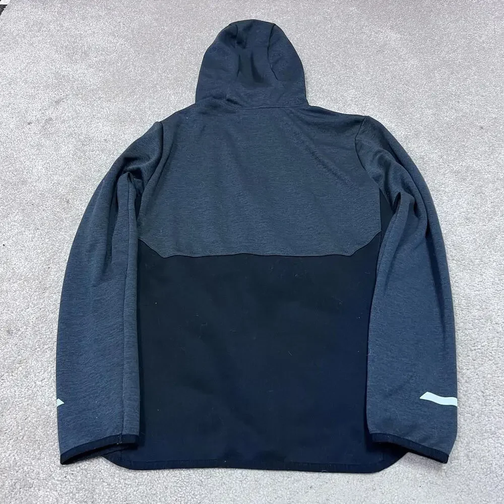 Champion Hoodie Men’s Gray Black Long Sleeve Full Zip Size Medium - Picture 9 of 11